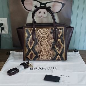 Brahmin Aubree Savino Folklore Satchel